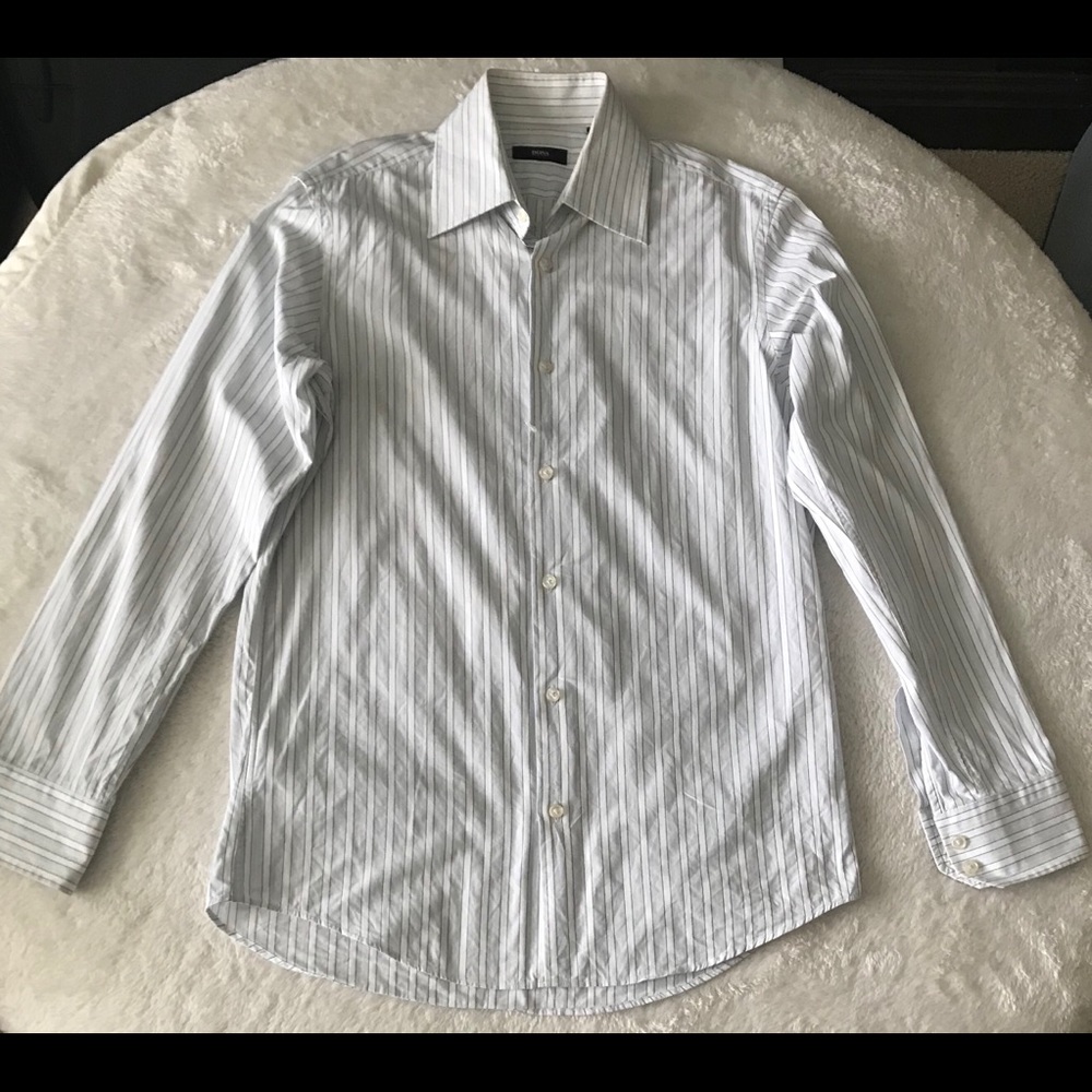 BOSS Hugo Boss Men’s Slim Fit Button Down Shirt